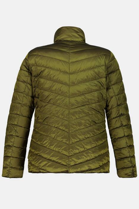 Wende-Steppjacke, 2 Farben, Stehkragen