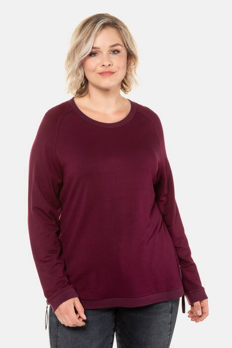 Sweatshirt, Saum-Reißverschlüsse, superweich