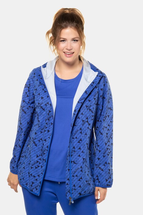Regenjacke, recycelt, atmungsaktiv, Reisebeutel