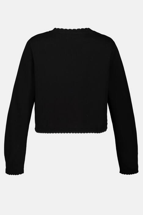 Traditional Bolero Long Sleeve Sweater