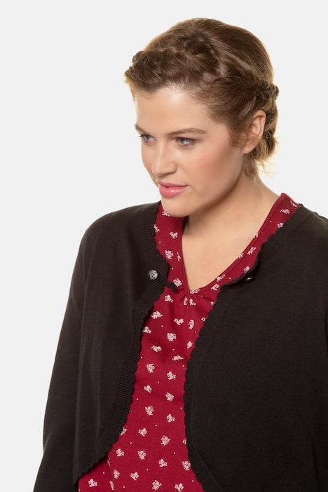 Traditional Bolero Long Sleeve Sweater