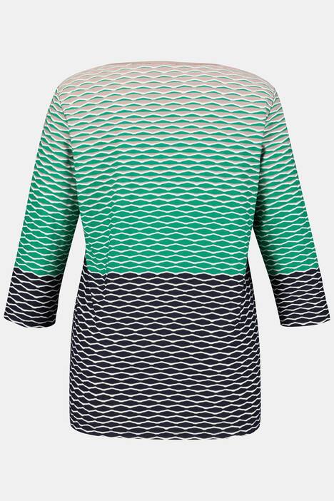 Shirt, Farbverlauf, Classic, Strukturjersey, selection