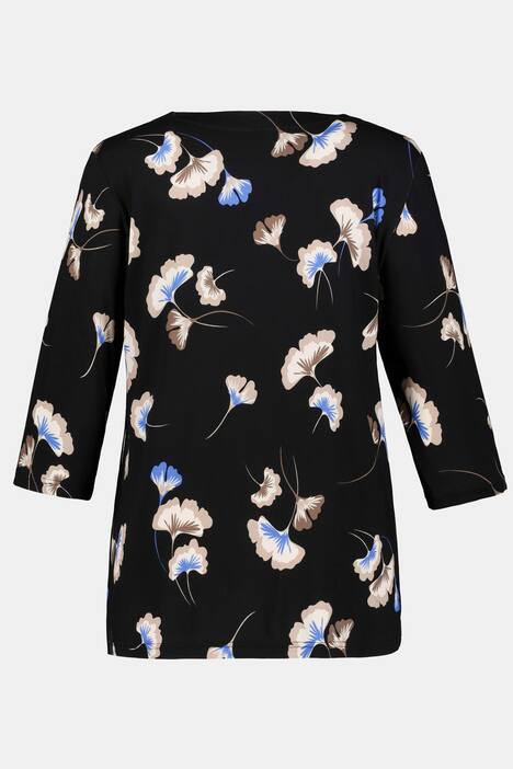Shirt, Gingko-Design, Ausschnitt-Aussparung, selection
