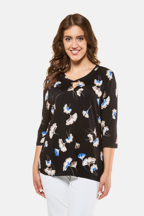Shirt, Gingko-Design, Ausschnitt-Aussparung, selection