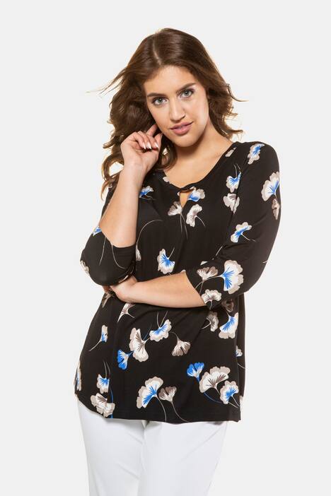 Shirt, Gingko-Design, Ausschnitt-Aussparung, selection