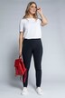 Broek, stretch, smal, comfortabel, elastische band