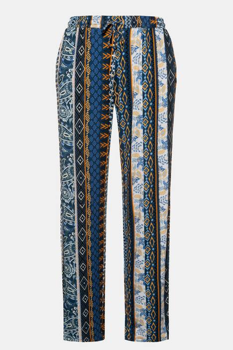 Hose Rose, Musterstreifen, Gummibund, Jersey