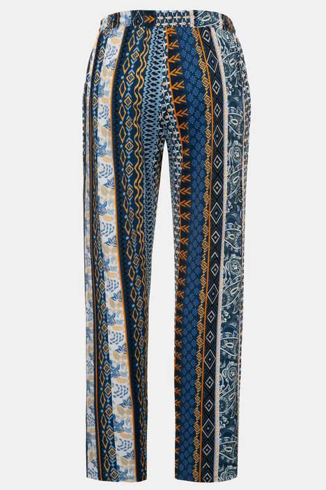 Hose Rose, Musterstreifen, Gummibund, Jersey