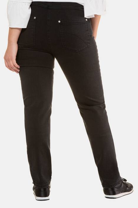 Eco Cotton Straight Leg Soft Wash Stretch Jeans