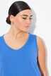 Top smanicato dalla vestibilità classica con scollo a V