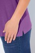 Top smanicato dalla vestibilità classica con scollo a V