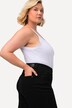 Jean Mary ceinture confortable et jambe large, coupe 5 poches