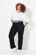 Jean Mary ceinture confortable et jambe large, coupe 5 poches