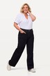 Jeans Mary med vide ben, 5 lommer, komfortlinning