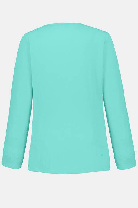 Sweatjacke, offene Form, Langarm