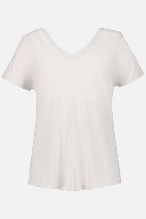 T-Shirt, V-Ausschnitt, Oversized