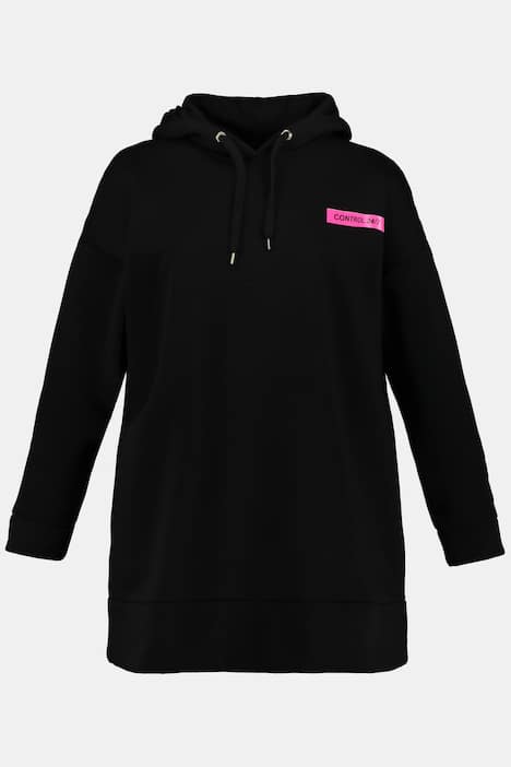 Sweatshirt, Neon-Statements, Kapuze, oversized