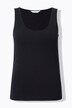 Basic Scoop Neck Cotton Stretch Tank Top