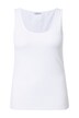 Basic top, široký výstřih, streč žerzej