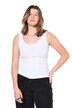 Basic top, široký výstřih, streč žerzej