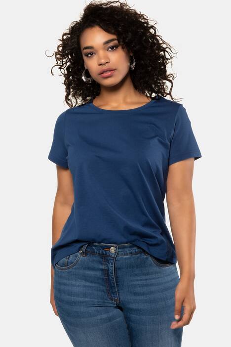 basic shirt, afgeronde zoom