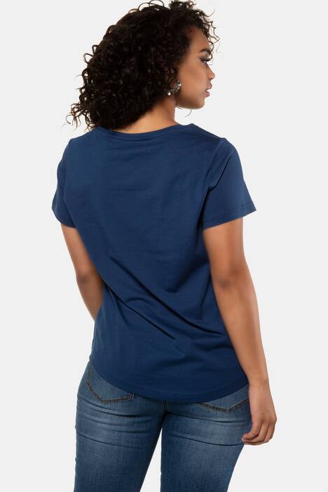 basic shirt, afgeronde zoom