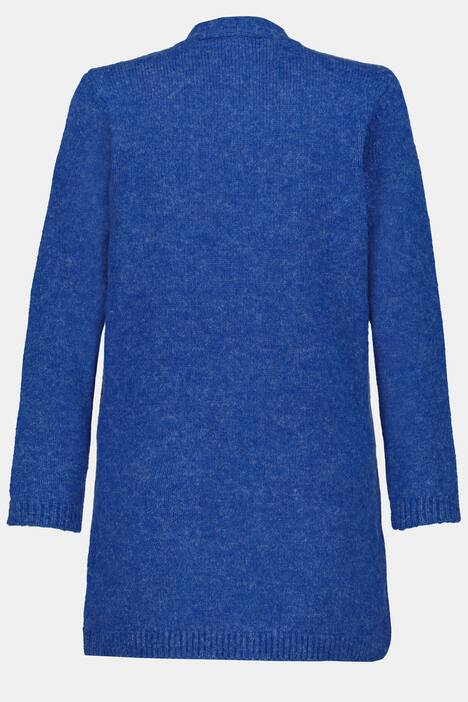 Strickjacke, lange, offene Form, kuschelweich
