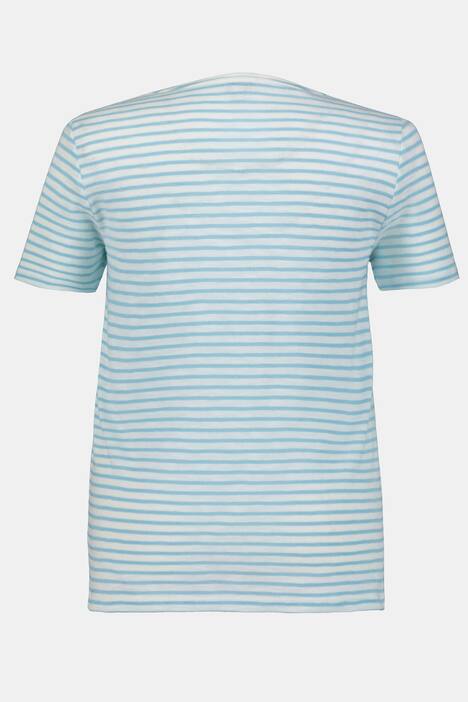 T-Shirt, Ringeljersey, hinten länger
