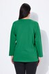 Shirt, V-hals, relaxed, lange mouw