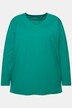 T-shirt coupe Relaxed Fit, décolleté en V et manches longues