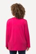 Shirt, V-hals, relaxed, lange mouw