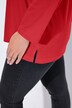 Shirt, V-hals, relaxed, lange mouw