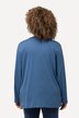 Shirt, V-hals, relaxed, lange mouw
