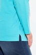 Shirt, V-hals, relaxed, lange mouw