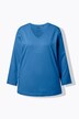 Shirt, V-hals, relaxed, lange mouw