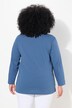 T-shirt coupe Relaxed Fit, décolleté en V et manches longues
