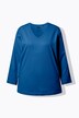 Shirt, V-hals, relaxed, lange mouw