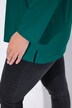 T-shirt coupe Relaxed Fit, décolleté en V et manches longues