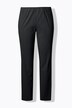 Pantaloni elasticizzati modello Sienna di bengalina con taglio della gamba aderente e cintura elastica
