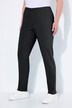 Pantaloni elasticizzati modello Sienna di bengalina con taglio della gamba aderente e cintura elastica