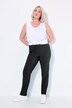 Pantaloni elasticizzati modello Sienna di bengalina con taglio della gamba aderente e cintura elastica