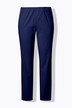 Pantaloni elasticizzati modello Sienna di bengalina con taglio della gamba aderente e cintura elastica