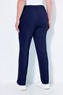 Pantaloni elasticizzati modello Sienna di bengalina con taglio della gamba aderente e cintura elastica