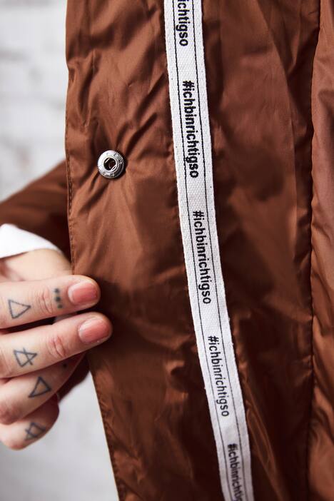 Vest Inset Quilted Lined Jacket
