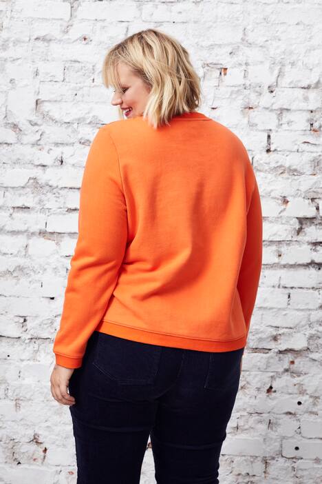 Classic Round Neck Cotton Sweatshirt