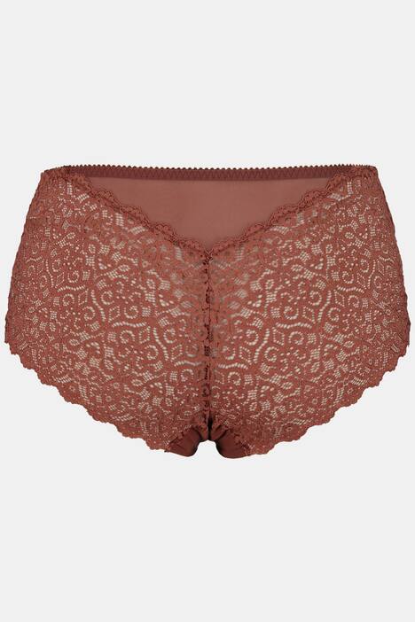 Scroll Lace Hipster Stretch Panty