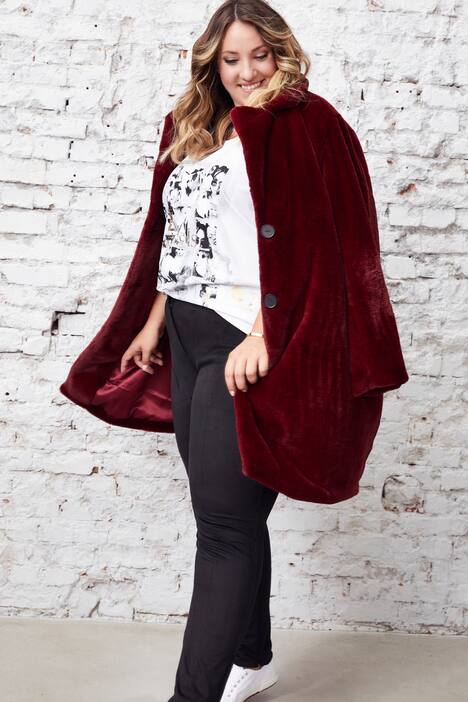 Faux Suede Zip Hem Sienna Fit Stretch Leggings