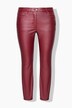 Jean skinny, coupe étroite, 5 poches, tissu enduit