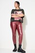 Jean skinny, coupe étroite, 5 poches, tissu enduit