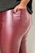 Jean skinny, coupe étroite, 5 poches, tissu enduit